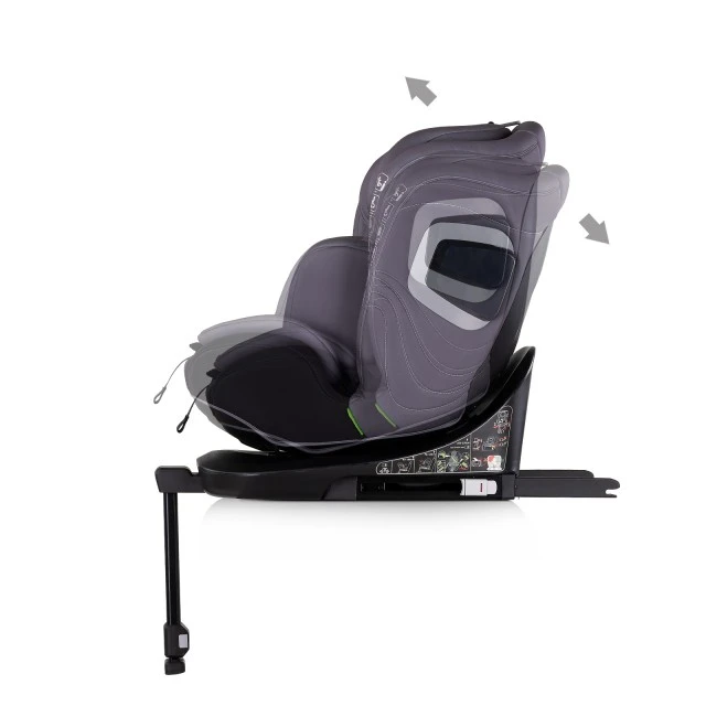 Κάθισμα αυτοκινήτου 360 I-size 40-150 CLIMA AIR ανθρακί