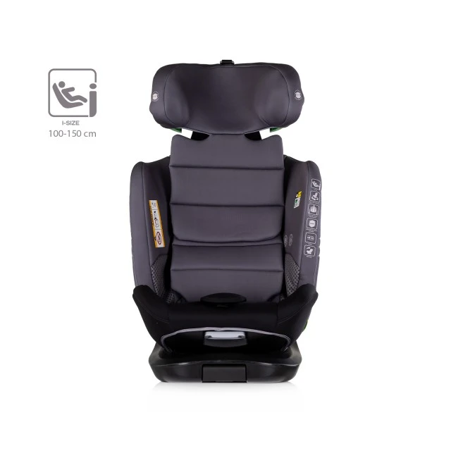 Κάθισμα αυτοκινήτου 360 I-size 40-150 CLIMA AIR ανθρακί