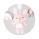 Μουσικό παιχνίδι κρεβατιού Sleeping Bunny ροζ