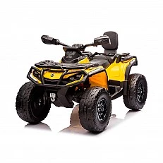 Ηλεκτρικό ATV CAN AM OUTLANDER με κίτρινα ελαστικά EVA