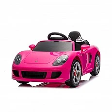 Ηλεκτρικό αυτοκίνητο Porsche Carrera GT ροζ