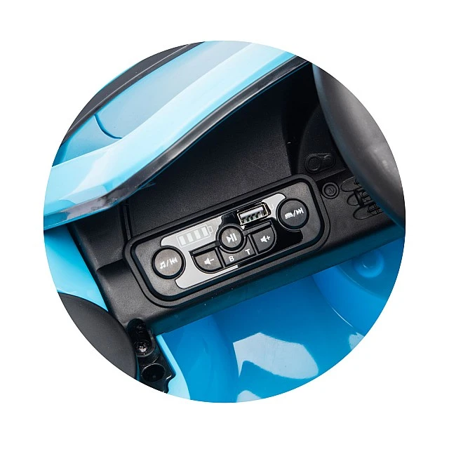 Ηλεκτρικό αυτοκίνητο Porsche Carrera GT μπλε