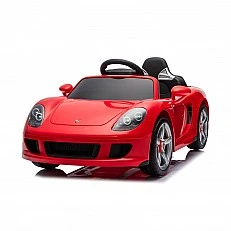 Ηλεκτρικό αυτοκίνητο Porsche Carrera GT κόκκινο