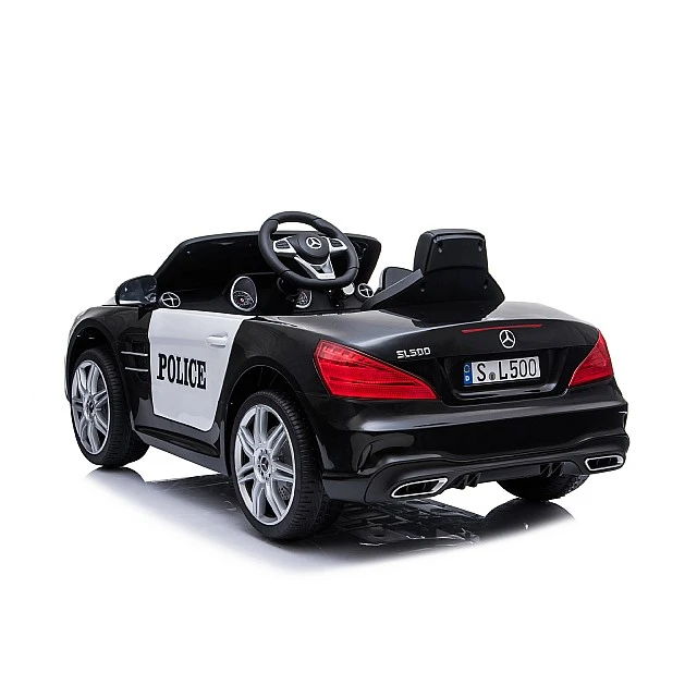 Ηλεκτρικό αυτοκίνητο Police Mercedes SL500 μαύρο