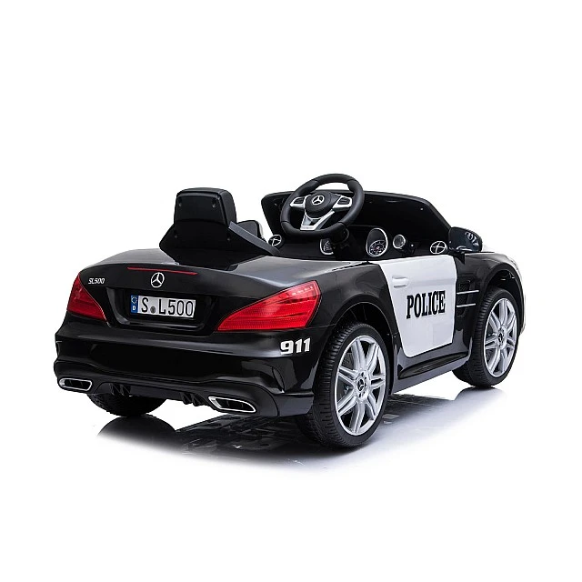 Ηλεκτρικό αυτοκίνητο Police Mercedes SL500 μαύρο