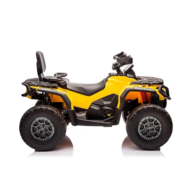 Ηλεκτρικό ATV CAN AM OUTLANDER με κίτρινα ελαστικά EVA