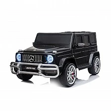 Ηλεκτρικό SUVMERCEDES G63 για δύο παιδιά, μαύρο ηλεκτρικό όχημα