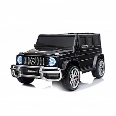 Ηλεκτρικό SUVMERCEDES G63 για δύο παιδιά, μαύρο ηλεκτρικό όχημα