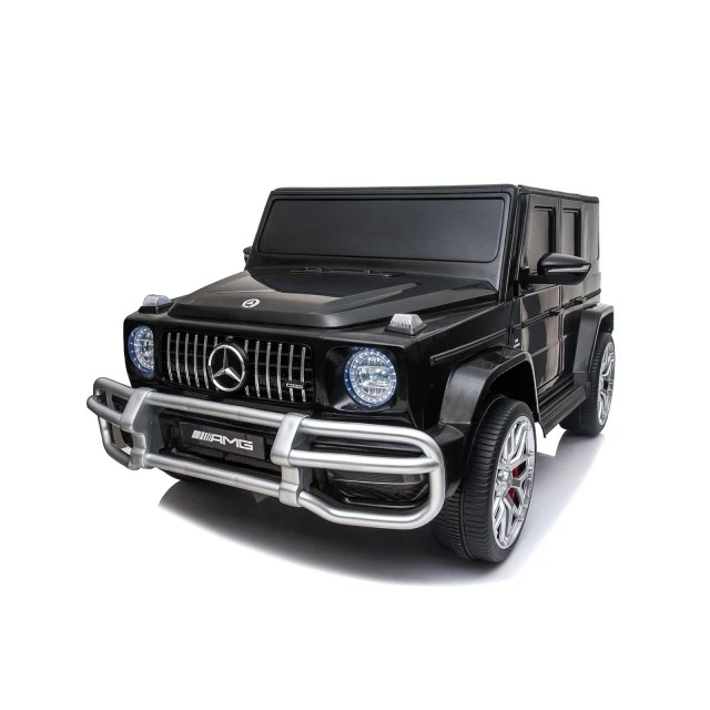 Ηλεκτρικό SUVMERCEDES G63 για δύο παιδιά, μαύρο ηλεκτρικό όχημα