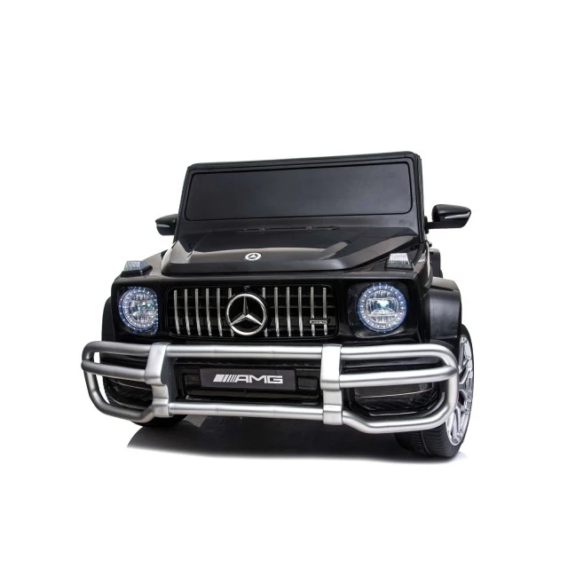 Ηλεκτρικό SUVMERCEDES G63 για δύο παιδιά, μαύρο ηλεκτρικό όχημα