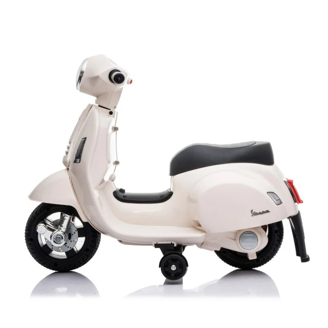 Ηλεκτρική μοτοσικλέτα Mini Vespa λευκή