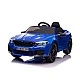 Ηλεκτρικό αυτοκίνητο BMW M5 μπλε, ελαστικά EVA, δέρμα