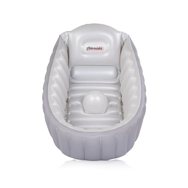 Ваничка с помпа Baby Cloud сива
