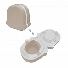 Γιογιό ταξιδιού Potty to Go μπεζ