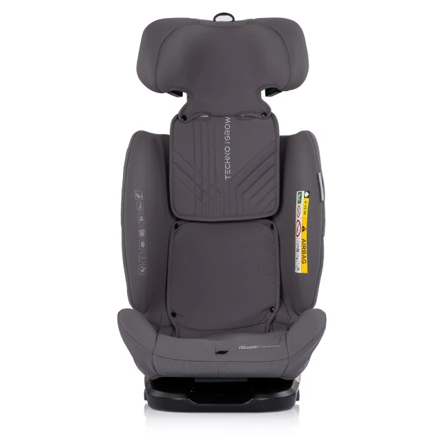 Κάθισμα αυτοκινήτου 360 I-size40-150 Techno iGROW γκρι
