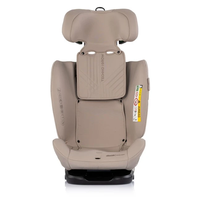 Κάθισμα αυτοκινήτου 360 I-size40-150 Techno iGROW latte
