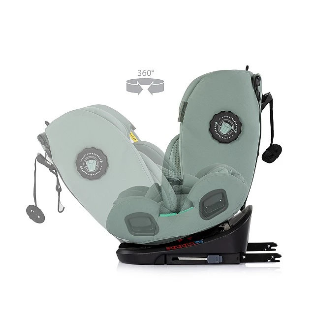 Κάθισμα αυτοκινήτου 360 I-size40-150 Techno iGROW ματ