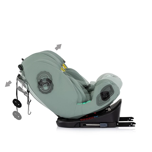 Κάθισμα αυτοκινήτου 360 I-size40-150 Techno iGROW ματ