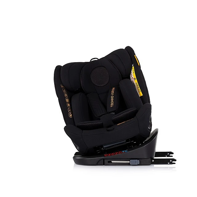 Κάθισμα αυτοκινήτου 360 I-size40-150 Techno iGROW μαύρο