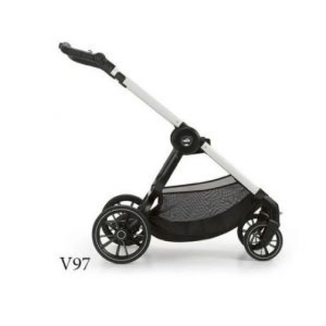 Πλαίσιο + καρότσι καθίσματος Techno V97 λευκό carbon