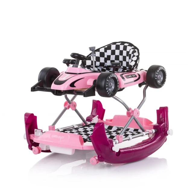 Περπατούρα 4 σε 1 Racer ροζ