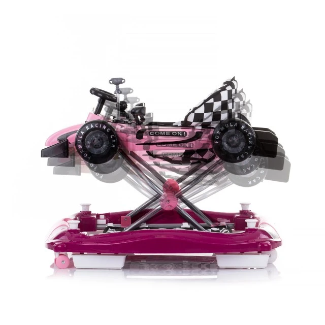 Περπατούρα 4 σε 1 Racer ροζ