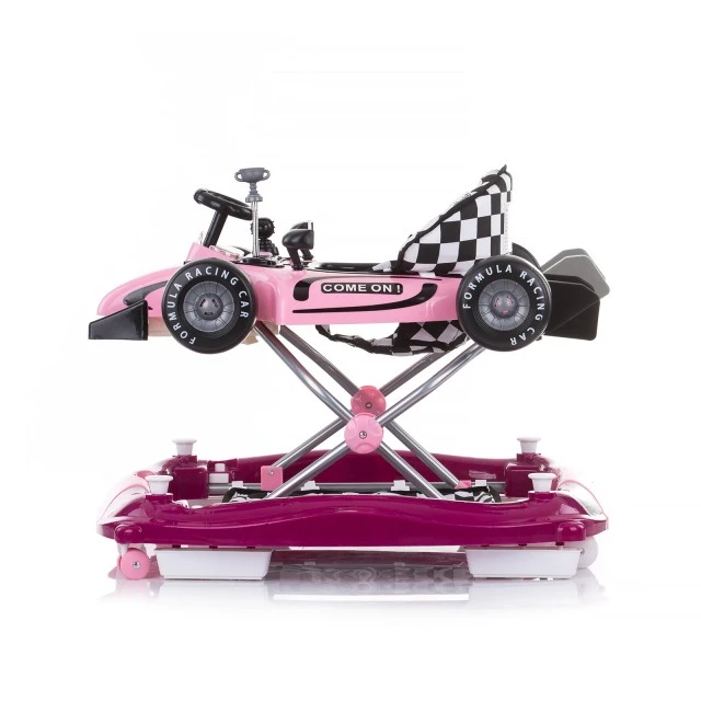 Περπατούρα 4 σε 1 Racer ροζ