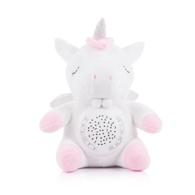 Λούτρινο παιχνίδι με προβολέα/μουσική Unicorn