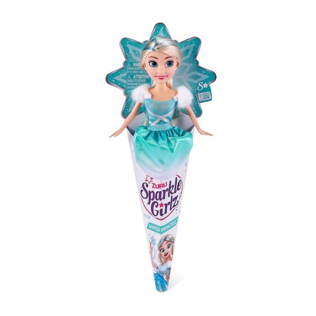 Sparkle Girlz κούκλα Χειμερινή Πριγκίπισσα Super Sparkly σε κώνο