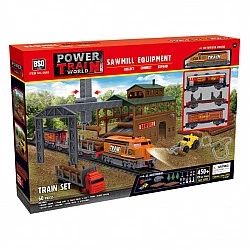 POWER TRAIN Εμπορευματικό τρένο με πριονιστήριο