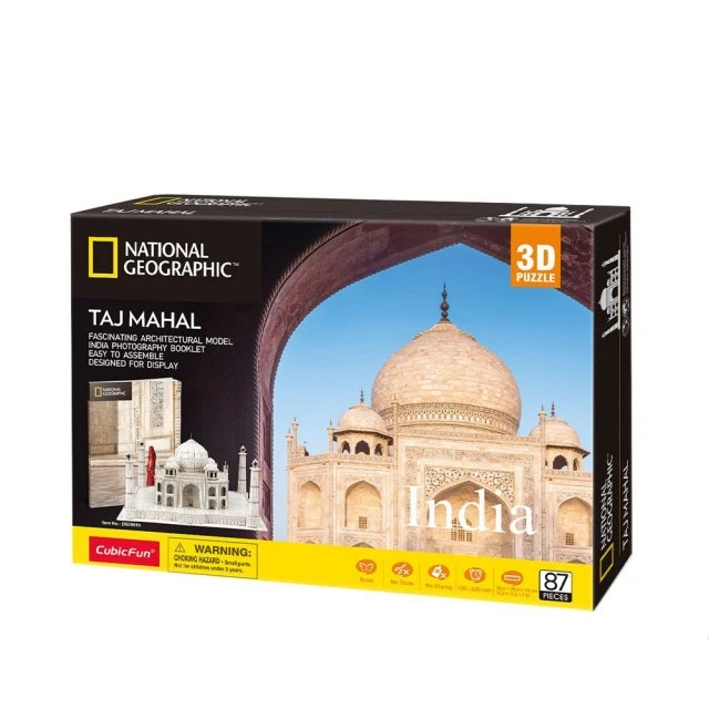 CubicFun Παζλ 3D INDIA TAJ MAHAL NATIONAL GEOGRAPHIC