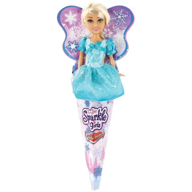 Sparkle Girlz κούκλα Χειμερινή Πριγκίπισσα Super Sparkly σε κώνο