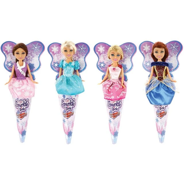 Sparkle Girlz κούκλα Χειμερινή Πριγκίπισσα Super Sparkly σε κώνο