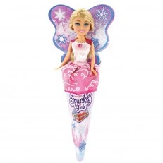 Sparkle Girlz κούκλα Χειμερινή Πριγκίπισσα Super Sparkly σε κώνο