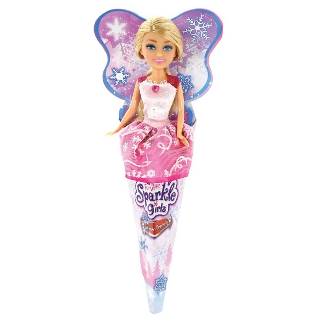 Sparkle Girlz κούκλα Χειμερινή Πριγκίπισσα Super Sparkly σε κώνο