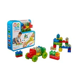 JELLY BLOX κατασκευαστικό σετ φορτηγό με μαλακά τουβλάκια 35 τεμ.