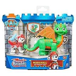PAW PATROL Rescue Knights Marshall with the Jade Dragon