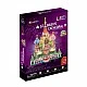 3D Puzzle Καθεδρικός Ναός του Αγίου Βασιλείου (Ρωσία) 224 ώρες. LED εσωτερικά