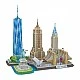 3D Puzzle New York City 123h.