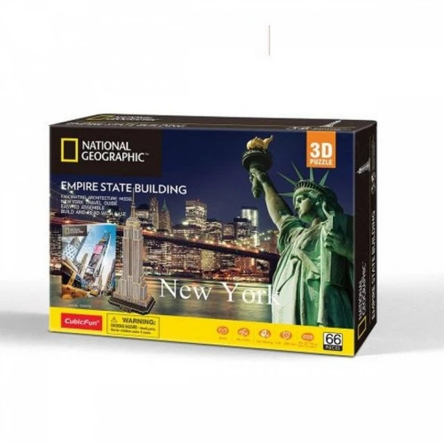 National Geographic Empire State Building 3D Puzzle 66h.