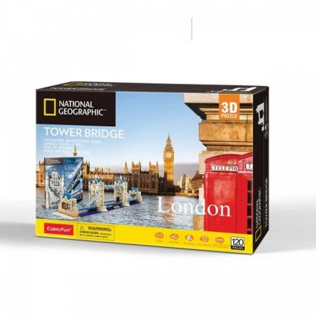 3D παζλ National Geographic Tower Bridge 120 τεμ.