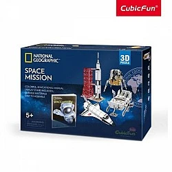 National Geographic - Space Mission Space Mission 80h. - 3D παζλ