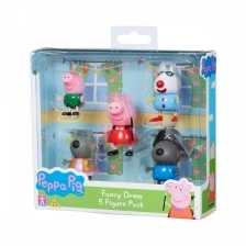 PEPPA PIG - Φιγούρες 5 τεμ. Πέπα και φίλοι