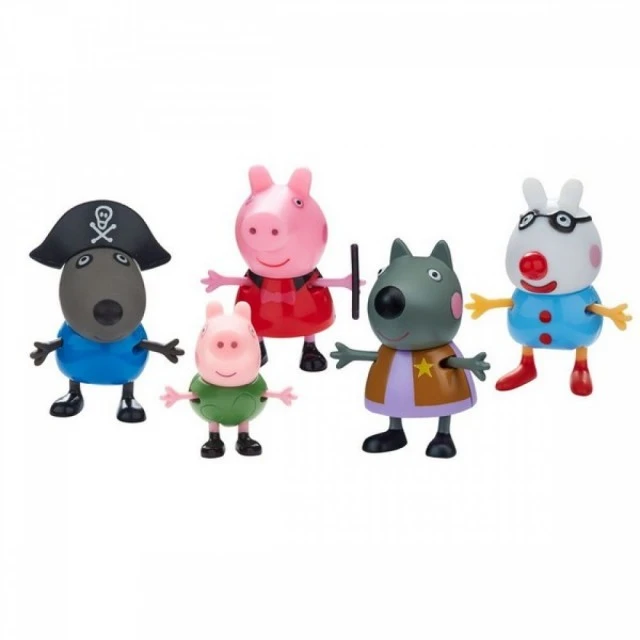 PEPPA PIG - Φιγούρες 5 τεμ. Πέπα και φίλοι