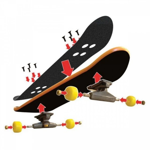 Μίνι σκέιτμπορντ 6 τεμ. SK8SHOP