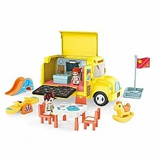 Touring Car Училищен автобус с мобилна класна стая с фигури Classroom