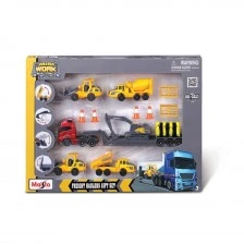 MAISTO MINI WORK MACHINE Freight Hauler πάρκο φορτηγών 12630