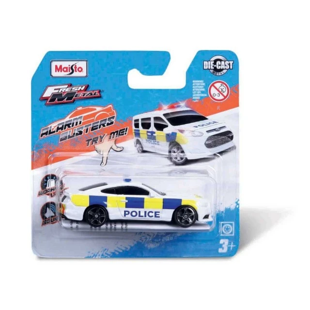MAISTO ALARM BUSTER αστυνομικό αυτοκίνητο με ήχους 1:72