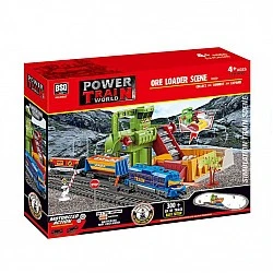 POWER TRAIN Εμπορευματικό τρένο με λατομείο 300εκ.