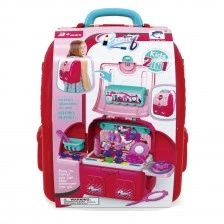 Στούντιο καλλυντικών σε σακίδιο 2 σε 1